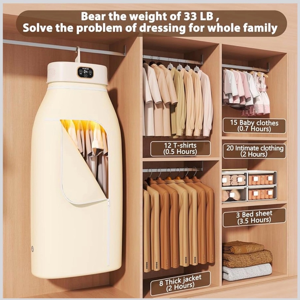 Powerful Heating Portable Cloth Dryer